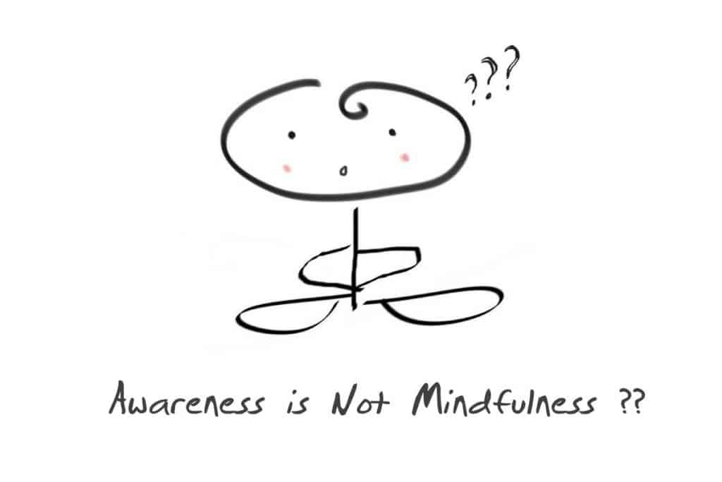 Awareness is not Mindfulness