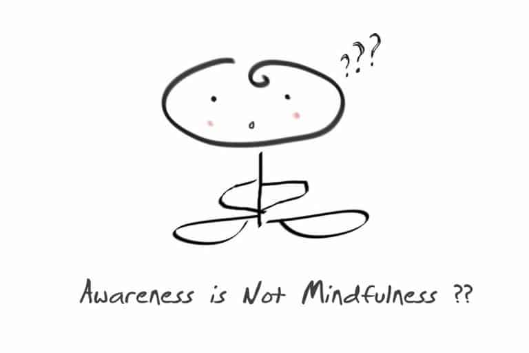 Awareness is not Mindfulness