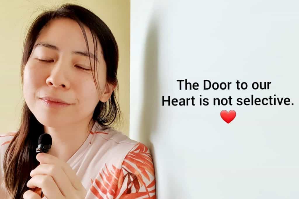 The Door to our Heart is not selective