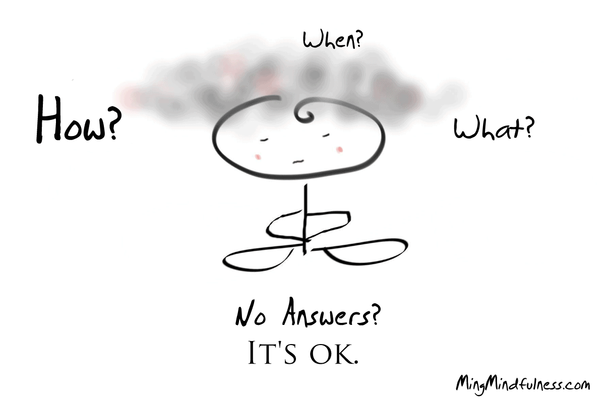 Soothing the ruminating mind with lifesupportive questions