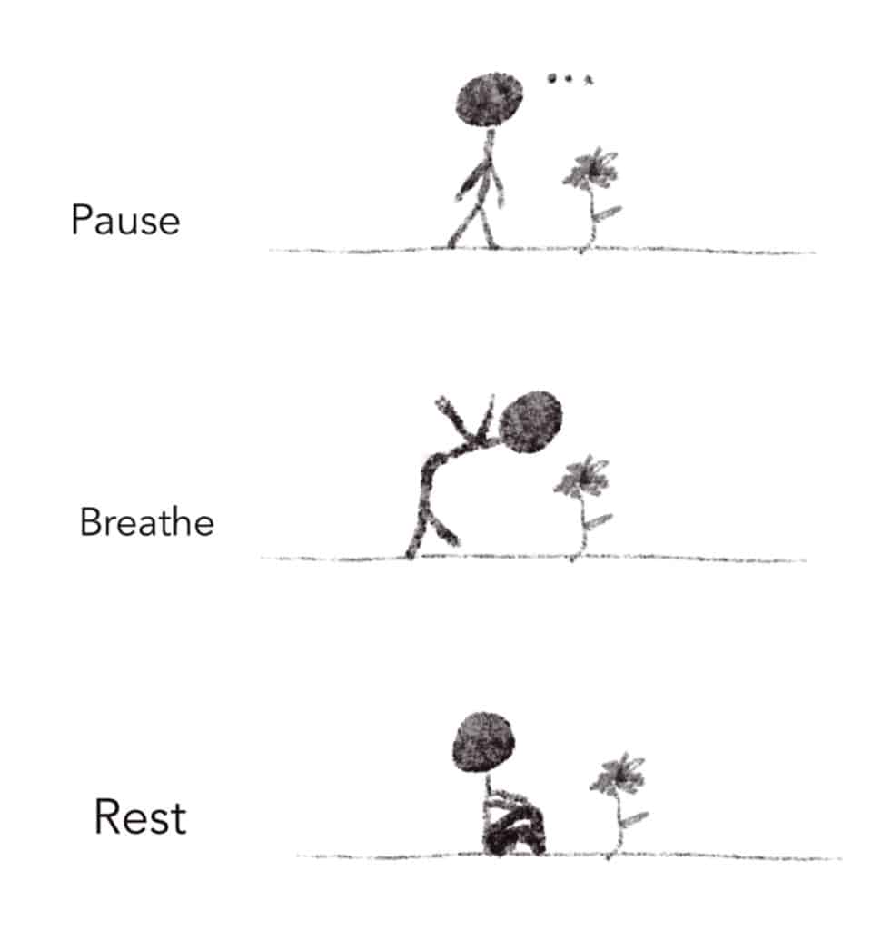 Pause... Breathe... Rest